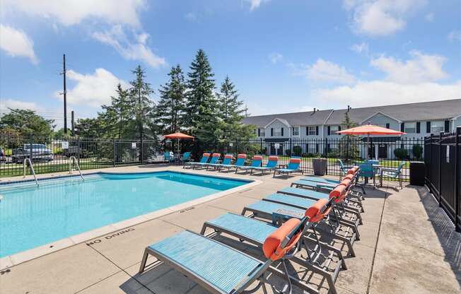 Outdoor Pool with Sundeck