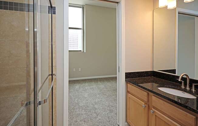 Model Suite at The Residences at 668 - Master Bathroom