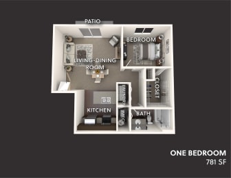 Floor plan, layout, apartment, Victory Village