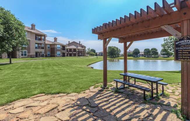 Gazebo at Stonepost Lakeside, Olathe, KS, 66062