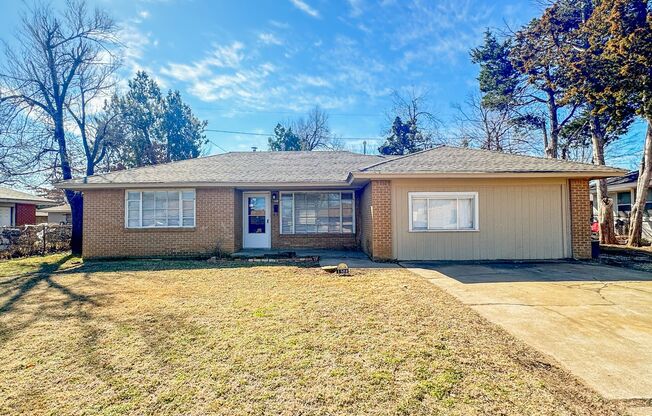 Updated 3 Bed / 1 Bath Home in OKC!