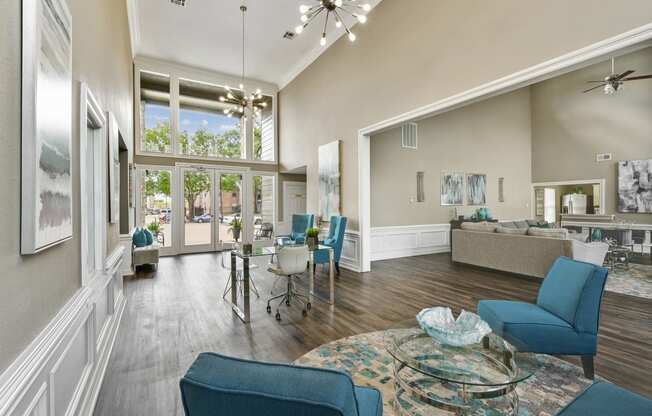 Bear Creek Crossing Clubhouse and leasing office in Houston, TX