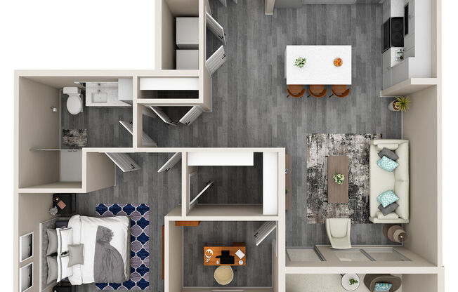 1 bed, 1 bath, 911 sqft, $2,025