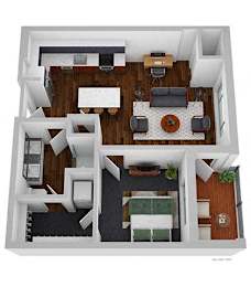1 bed, 1 bath, 749 sqft, $1,735
