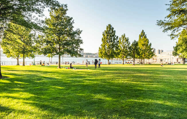 Enjoy some fresh air at any of the many park spaces along the Hudson.