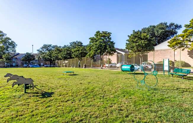 Dog Park at The Reserve at City Center North, Texas