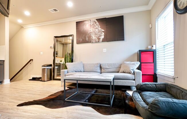 Two-Level 1BR w/ Den Next to Walter Reed and Whole Foods