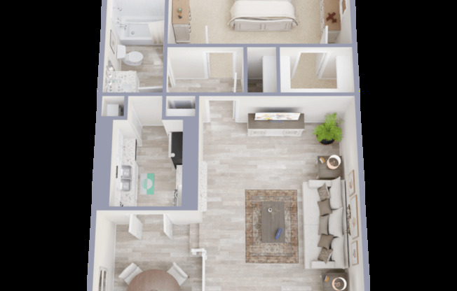 1 bed, 1 bath, 700 sqft, $1,085