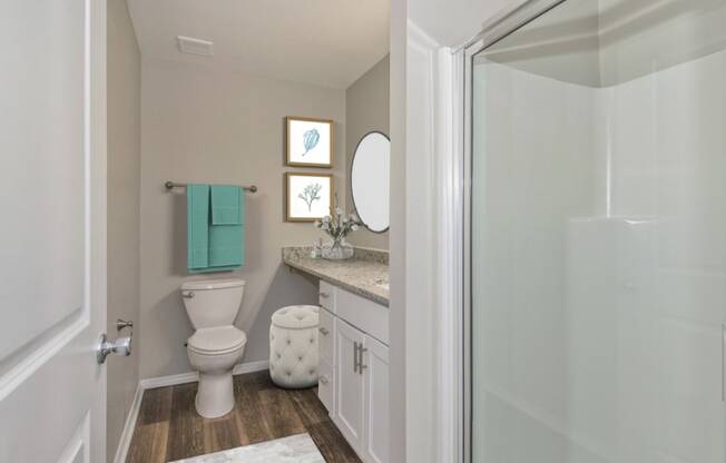 Fairgate Apartments Raleigh NC Small Bath