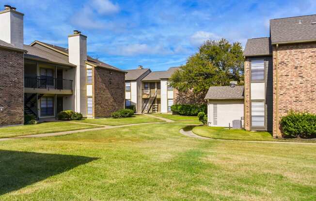 Apartment Buildings at The Summit Apartments in Mesquite, Texas, TX