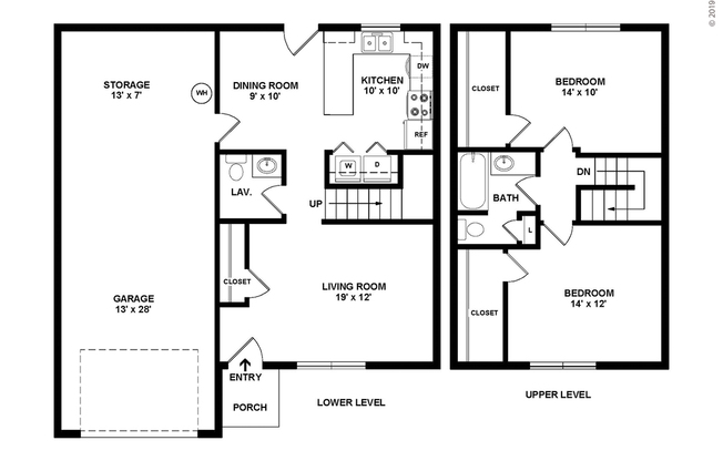 2 beds, 1.5 baths, 1,200 sqft, $2,497