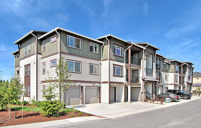 attached garages