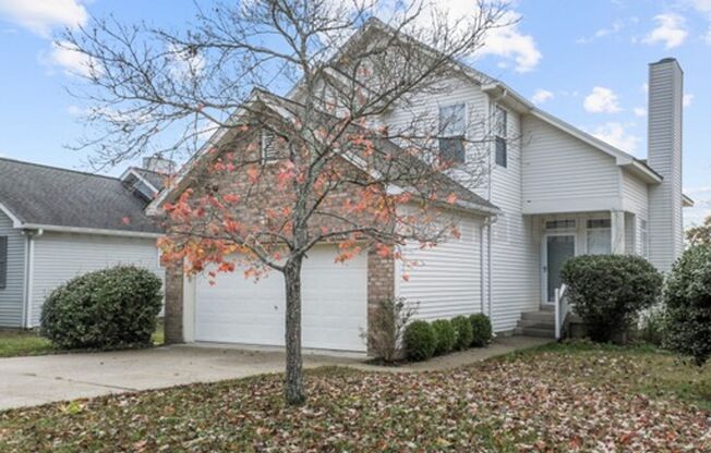 Two Story, Four Bedroom, Two Bath Farmingham Wood Subdivision in Hermitage!