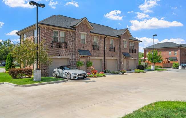 Apartment Home with Attached Garages