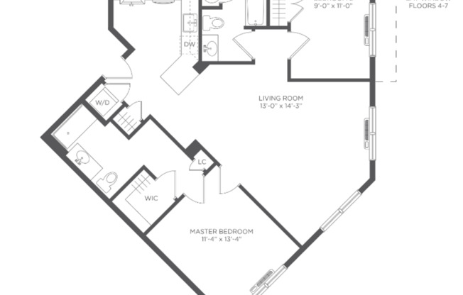 2 beds, 2 baths, 1,015 sqft, $2,988