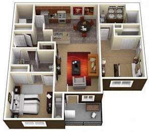 2 beds, 2 baths, 1,127 sqft, $1,360