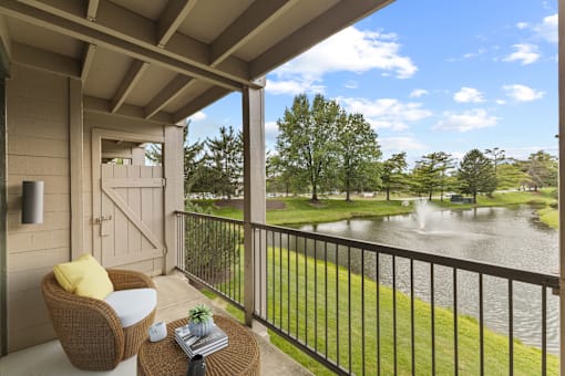 Large Private Balconies