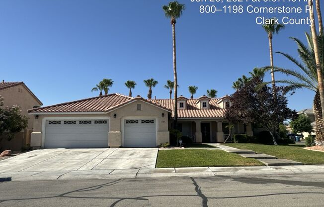 Beautiful Single Story with Pool in Eldorado Coming Soon!