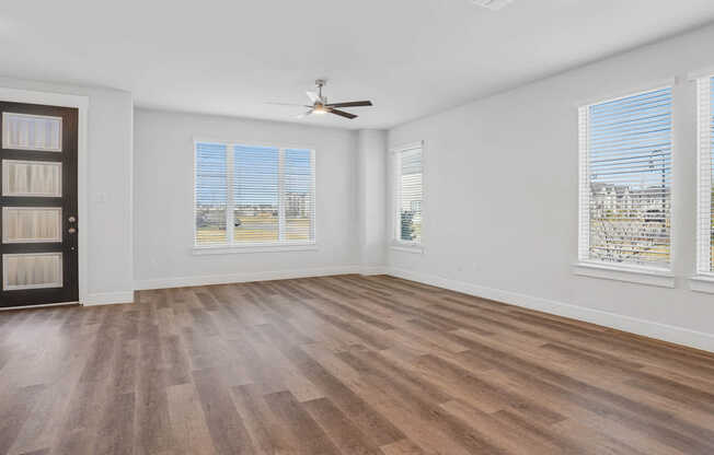 Living Room with Hard Surface Flooring