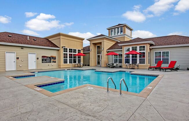 our apartments offer a swimming pool