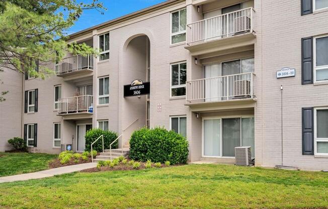 Building exterior  at Andrews Ridge Apartments, Suitland