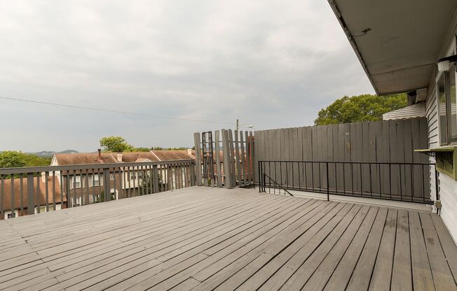 3 bed, 2.5 bath Townhome, Amazing New Deck, Covered Parking-Available Now