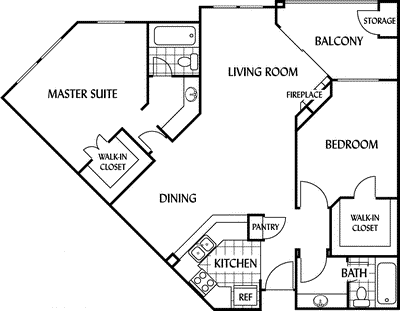 2 beds, 2 baths, 1,084 sqft, $3,038