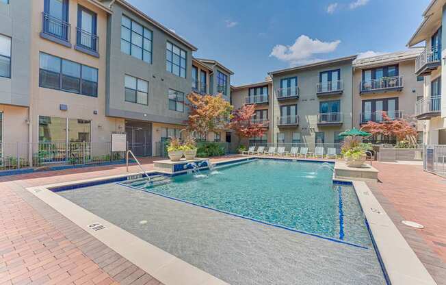 Large Pool View at Vue Greenville, Dallas, TX, 75206