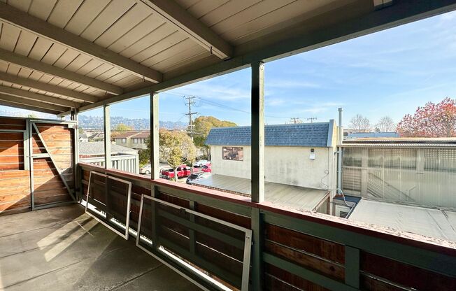 Brand New 400 SqFt Deck AND Balcony - In-unit Washer & Dryer