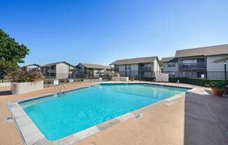 pool view from the left side Woodlands of Plano in Plano, TX