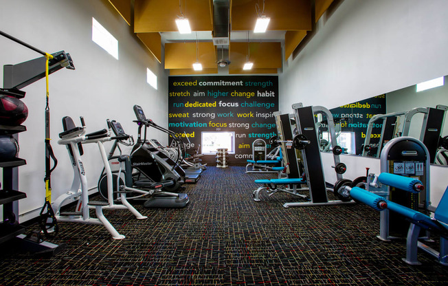 Fitness Center at Whispering Sands Apartments in Albuquerque