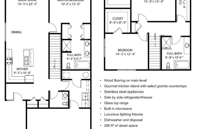 3 beds, 2.5 baths, 2,500 sqft, $2,400, Unit 3518