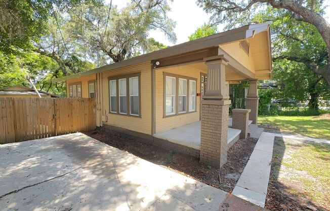 3/1.5 Historic Bungalow Home in Tampa/Ybor Heights for rent!