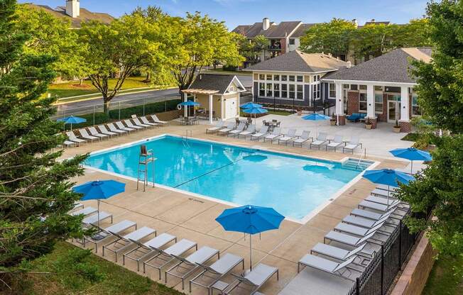 Swimming at Fieldpointe Apartments in Frederick, MD