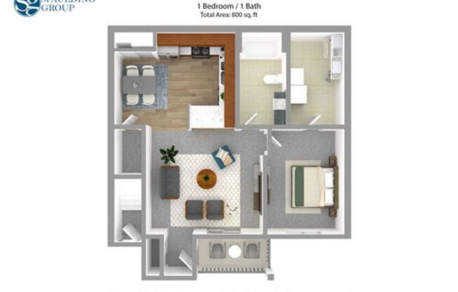 1 bed, 1 bath, 800 sqft, $1,135, Unit 325