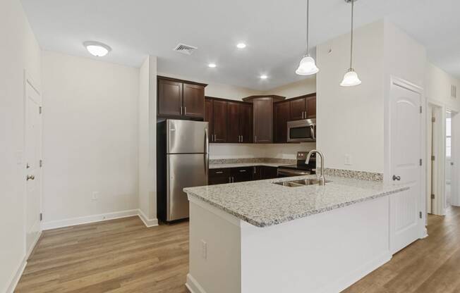 Kitchen sink at Hadley Place Apartments, Pennsylvania, 17025