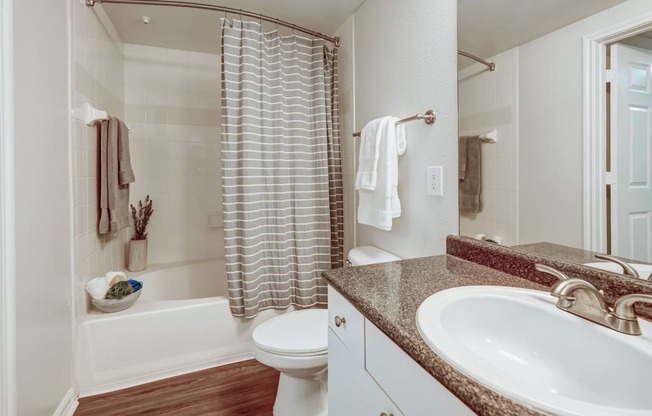 bathroom with hard surface flooring, Plaza Museum District