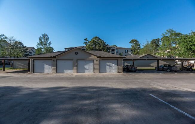 Harbor Cove Apartment Garages Exterior