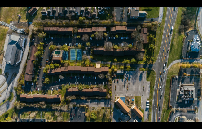 Aerial View of Community | Plantation Flats | Apartment in North Charleston SC