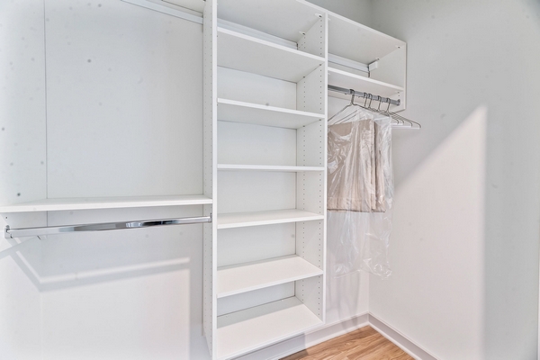 Closets with Built-in Shelving