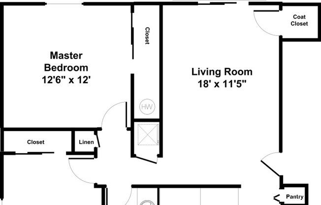 2 beds, 1 bath, 900 sqft, $1,025, Unit 12176-C