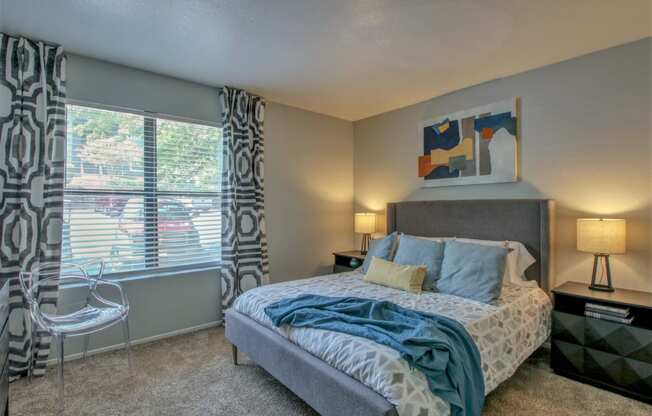 Muse Apartments in Little Rock AR bedroom