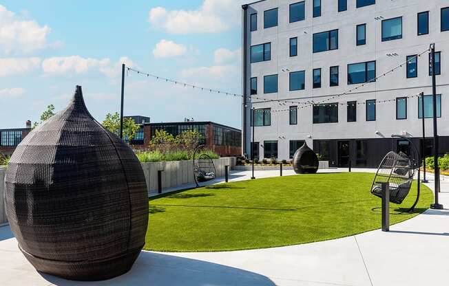 recreational area at Steelcote Square, Missouri