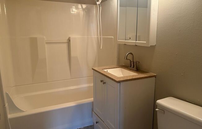 2 bedroom Townhome-style living with no neighbors above or below