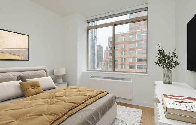 Bedroom with Hard Surface Flooring