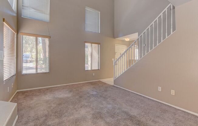 Beautiful 2-story townhouse featuring 2 bedrooms and 2.5 bathrooms in a well-maintained community!