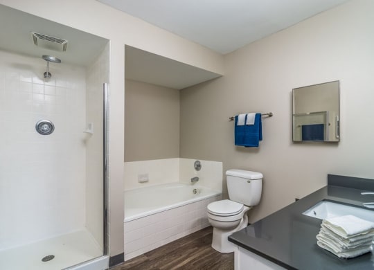Spacious Bathrooms At Iroquois Club Apartments In Napperville, IL