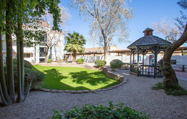 andscaping at University Park Apartments in Tempe AZ
