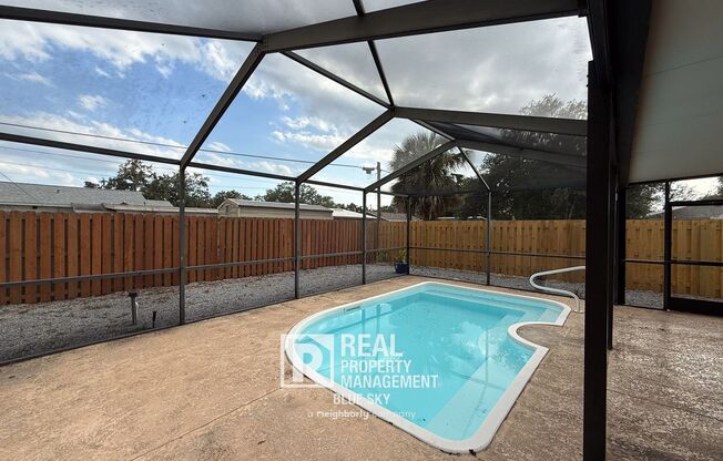 Updated South Tampa Pool Home with Fenced Yard, & Sunroom