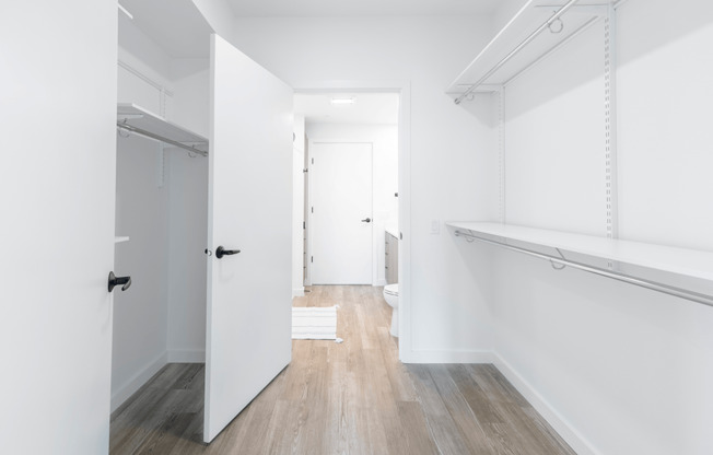 Two Bedroom C1 Closet - Coen North
